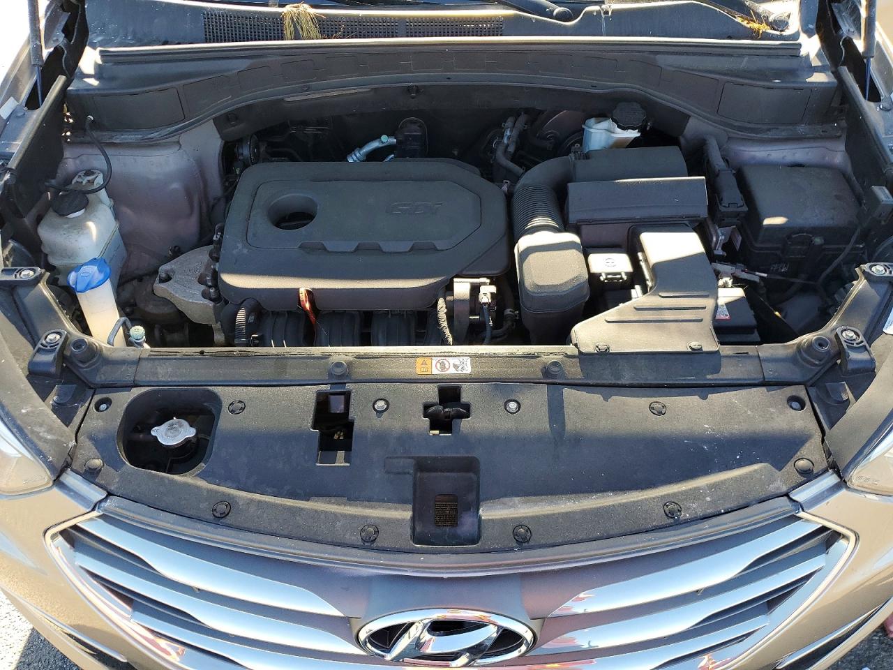2018 Hyundai Santa Fe Sport 2.4l Gray vin: 5XYZUDLB7JG536634
