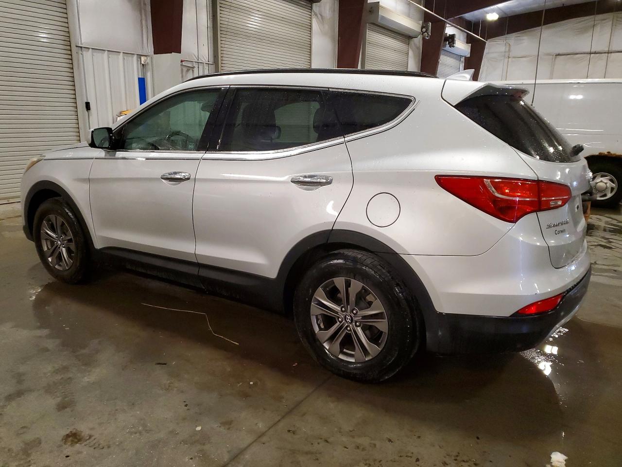 2013 Hyundai Santa Fe Sport 2.4l Silver vin: 5XYZUDLB8DG009674