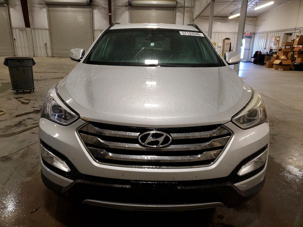 2013 Hyundai Santa Fe Sport 2.4l Silver vin: 5XYZUDLB8DG009674