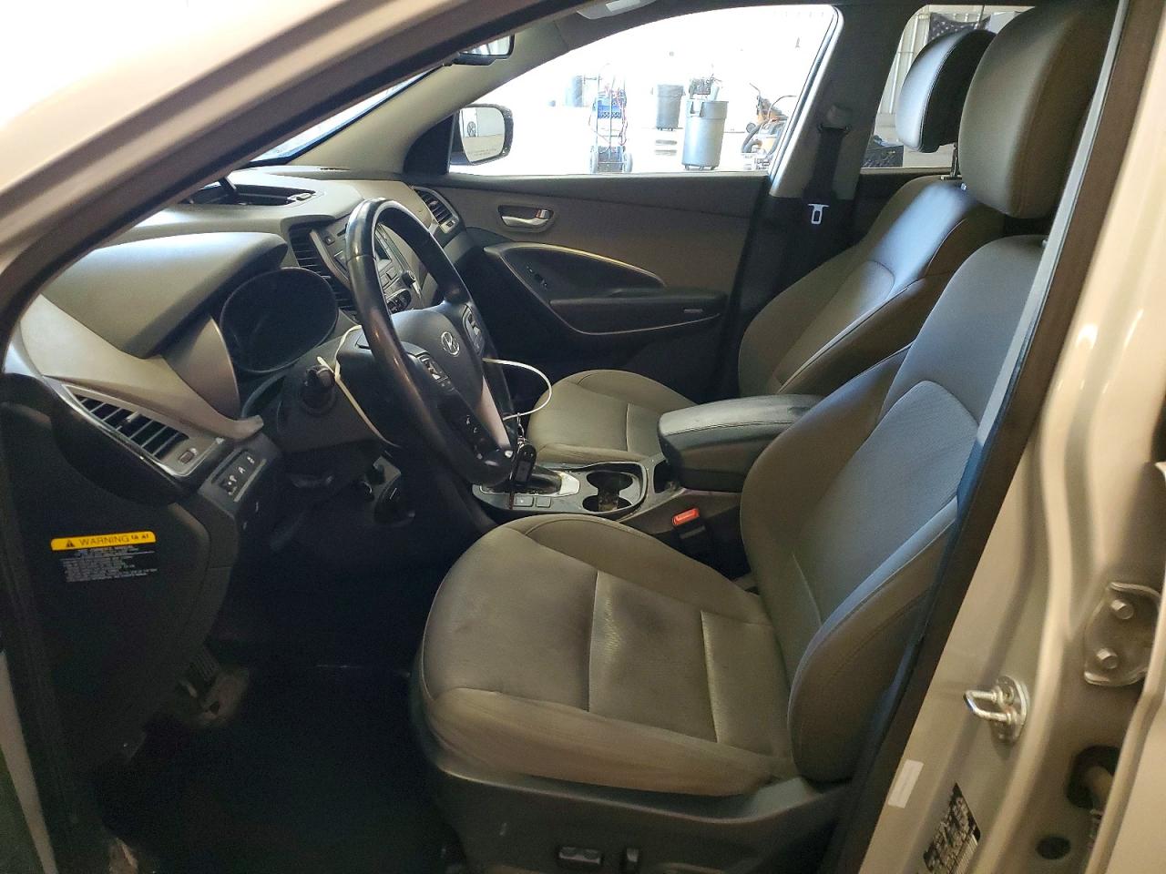 2013 Hyundai Santa Fe Sport 2.4l Silver vin: 5XYZUDLB8DG009674