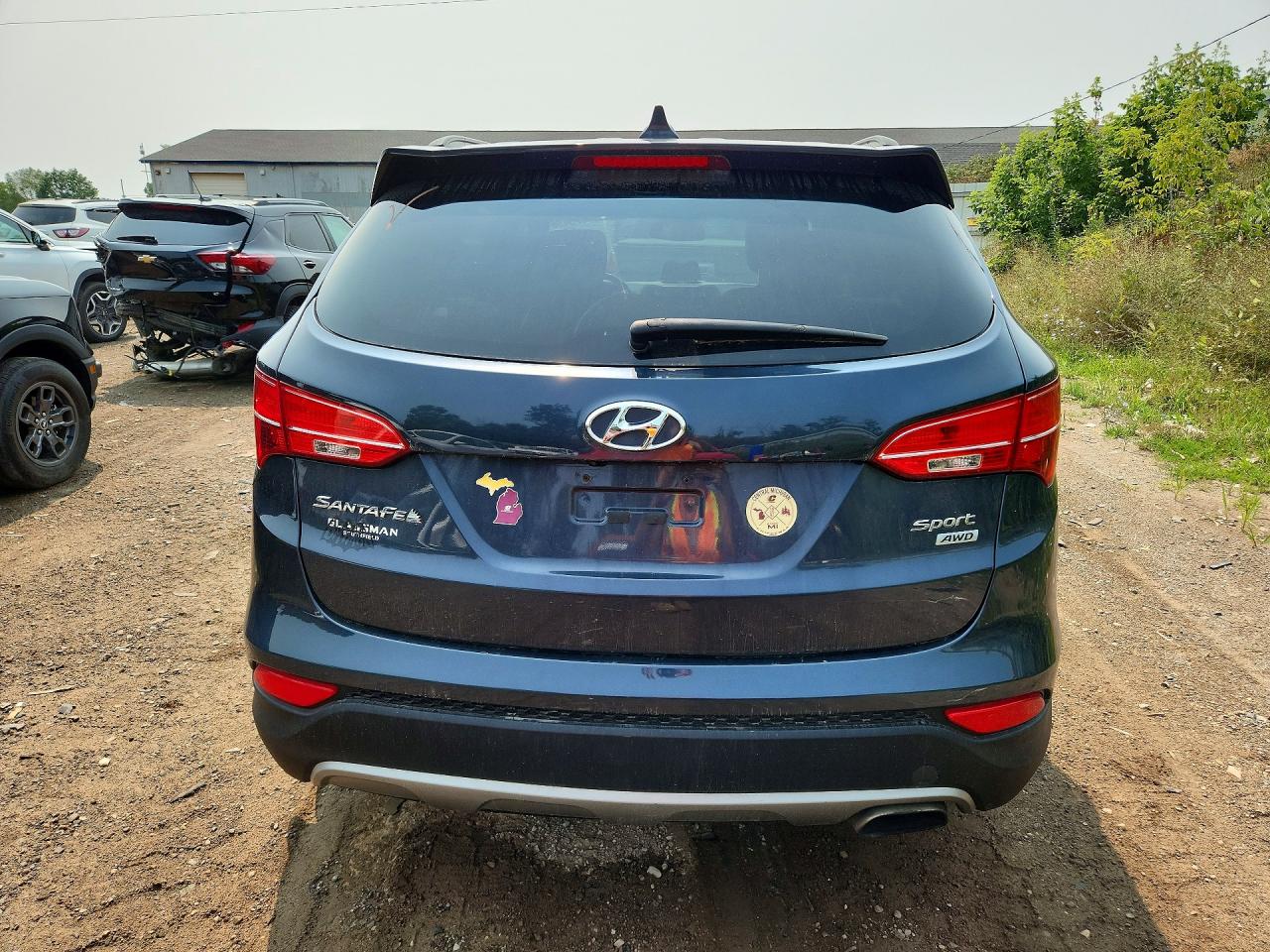 2013 Hyundai Santa Fe Sport 2.4l Угольный vin: 5XYZUDLB8DG066067