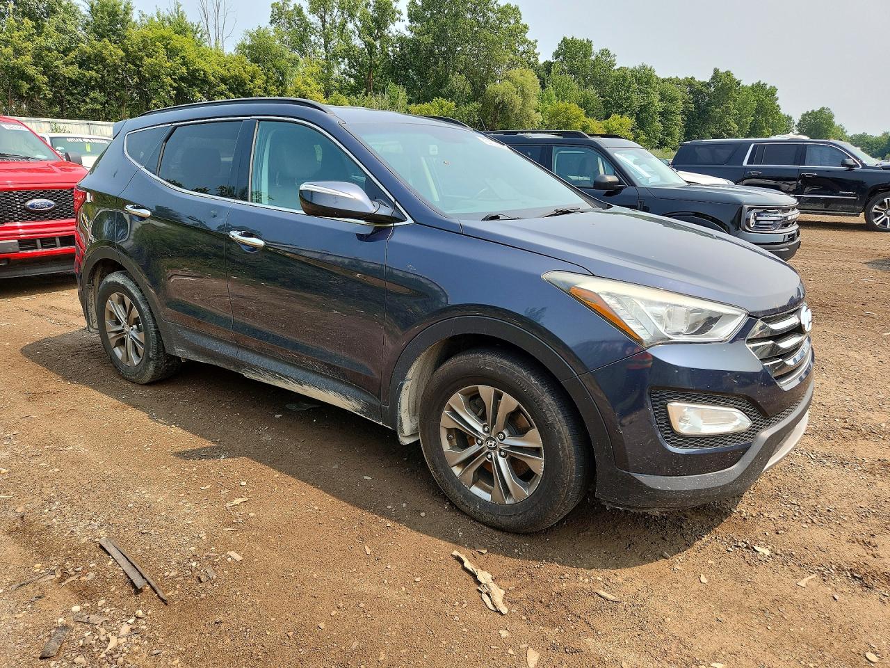2013 Hyundai Santa Fe Sport 2.4l Угольный vin: 5XYZUDLB8DG066067