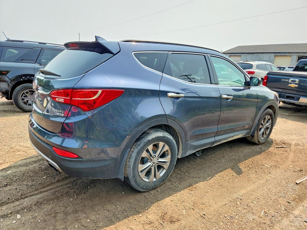 2013 Hyundai Santa Fe Sport 2.4l Угольный vin: 5XYZUDLB8DG066067