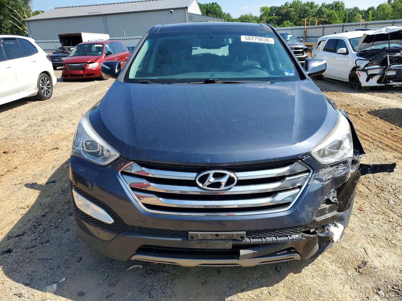 2013 Hyundai Santa Fe Sport 2.4l Синий vin: 5XYZUDLB8DG105255
