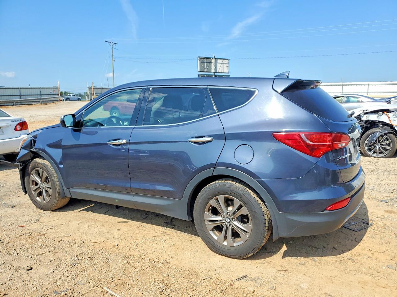 2013 Hyundai Santa Fe Sport 2.4l Синий vin: 5XYZUDLB8DG105255