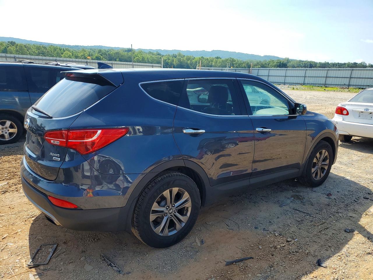 2013 Hyundai Santa Fe Sport 2.4l Синий vin: 5XYZUDLB8DG105255