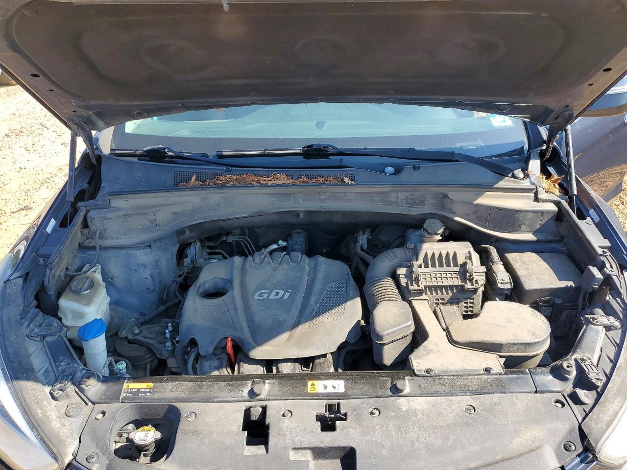 2013 Hyundai Santa Fe Sport 2.4l Синий vin: 5XYZUDLB8DG105255