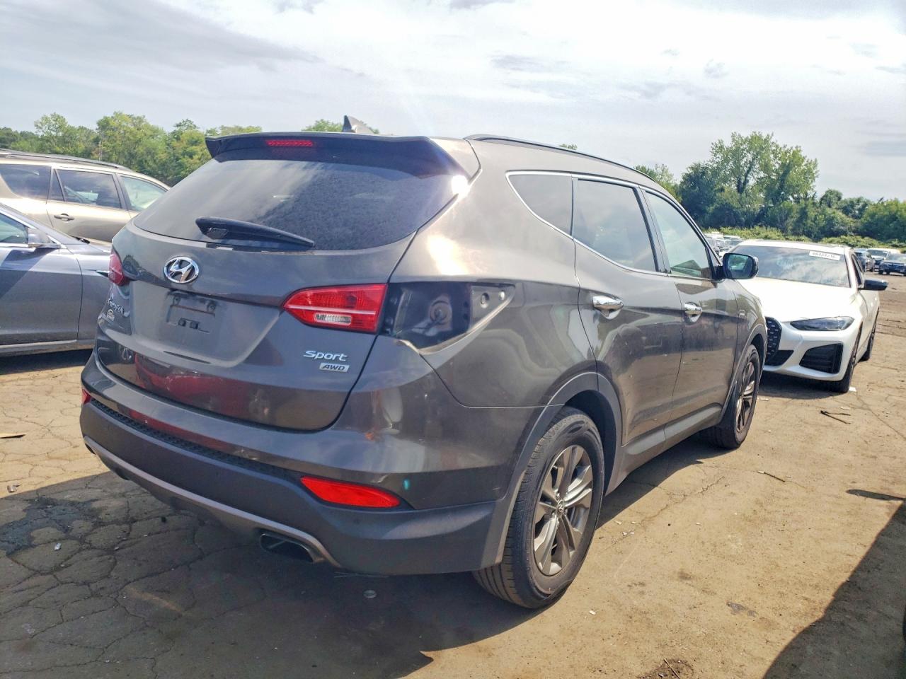 2014 Hyundai Santa Fe Sport 2.4l Brown vin: 5XYZUDLB8EG150598