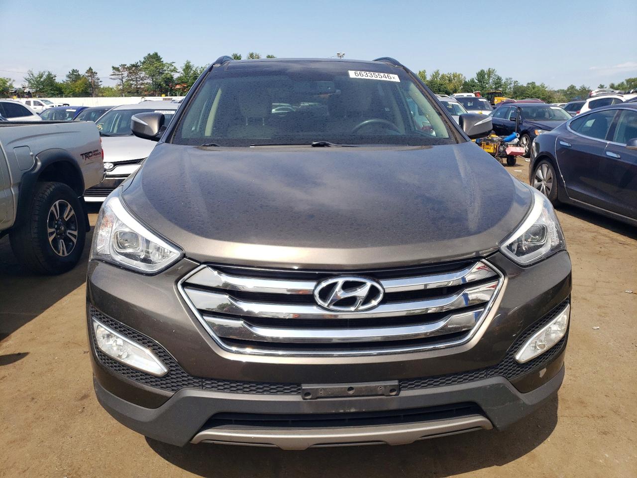 2014 Hyundai Santa Fe Sport 2.4l Brown vin: 5XYZUDLB8EG150598
