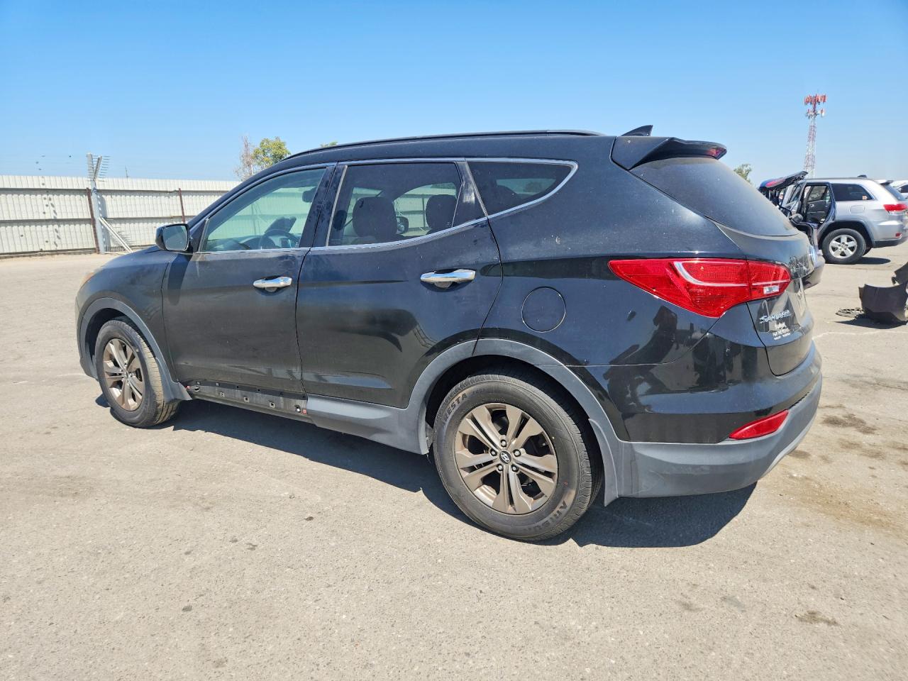 2014 Hyundai Santa Fe Sport 2.4l Black vin: 5XYZUDLB8EG158541