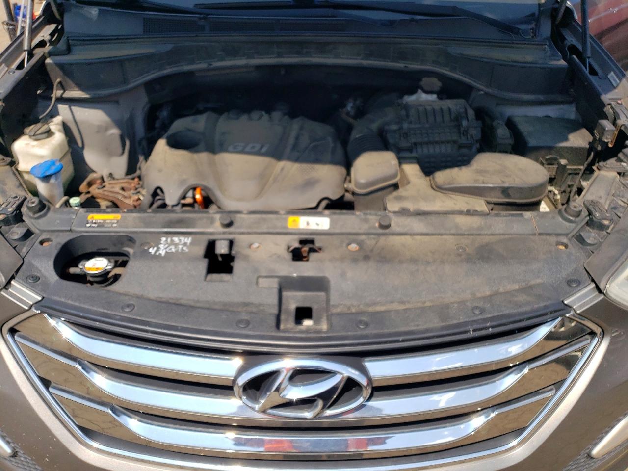 2014 Hyundai Santa Fe Sport 2.4l Silver vin: 5XYZUDLB8EG195122