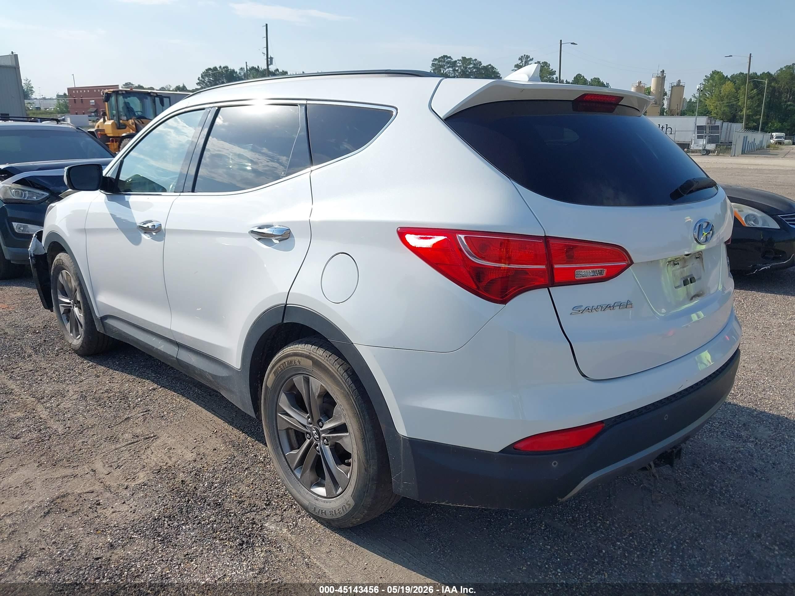 2014 Hyundai Santa Fe Sport 2.4l Белый vin: 5XYZUDLB8EG215269