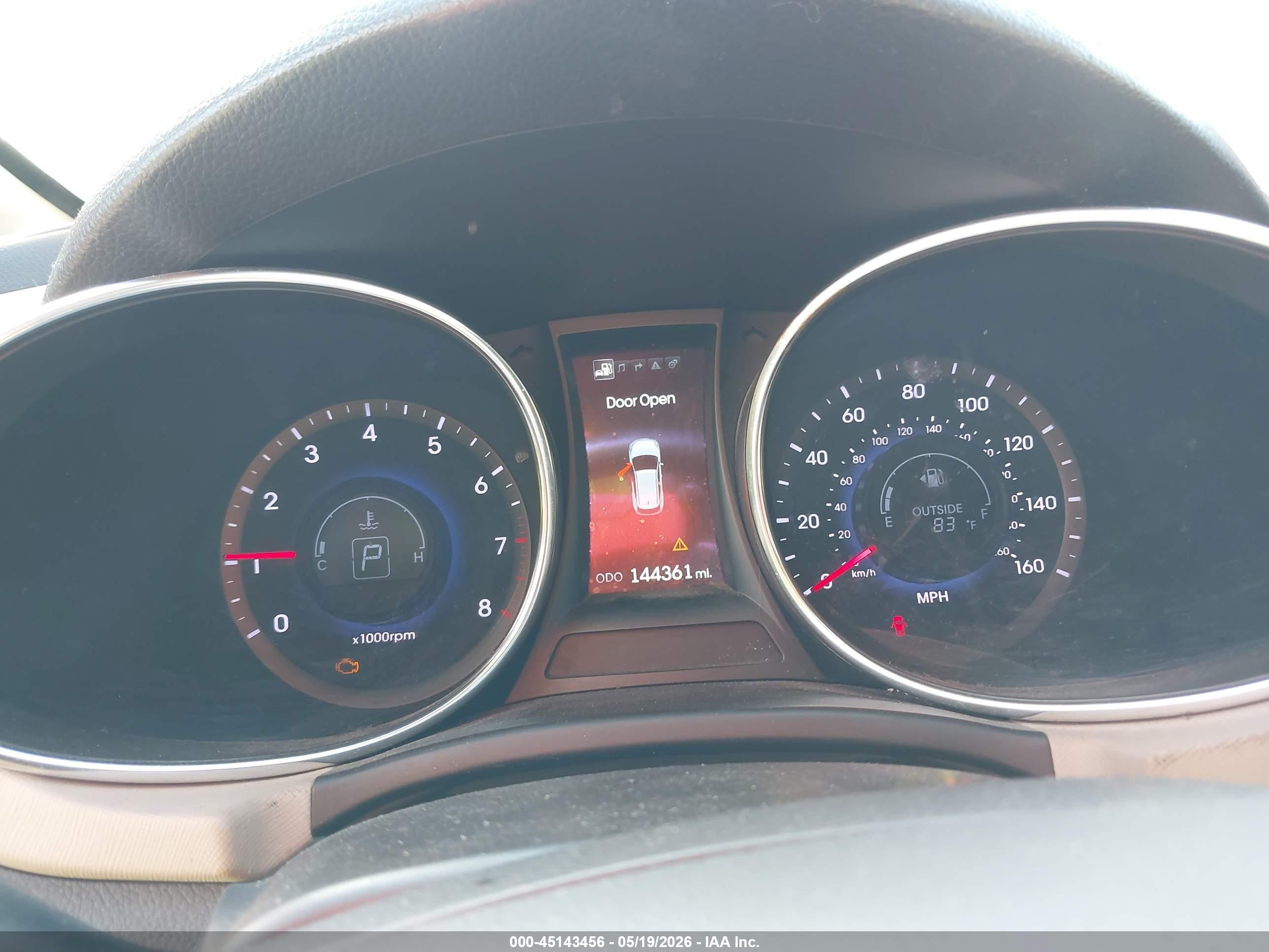 2014 Hyundai Santa Fe Sport 2.4l Белый vin: 5XYZUDLB8EG215269