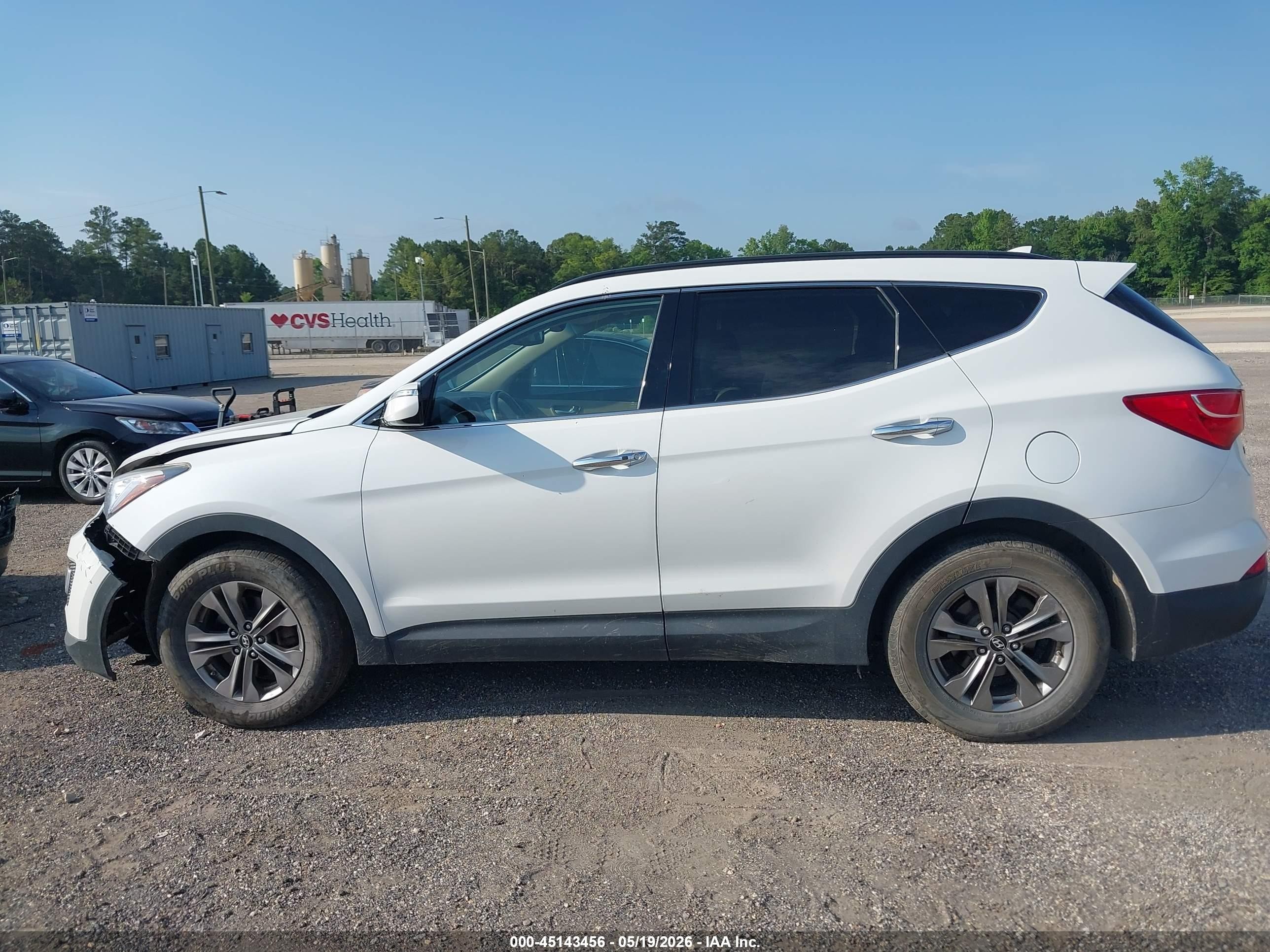 2014 Hyundai Santa Fe Sport 2.4l Белый vin: 5XYZUDLB8EG215269