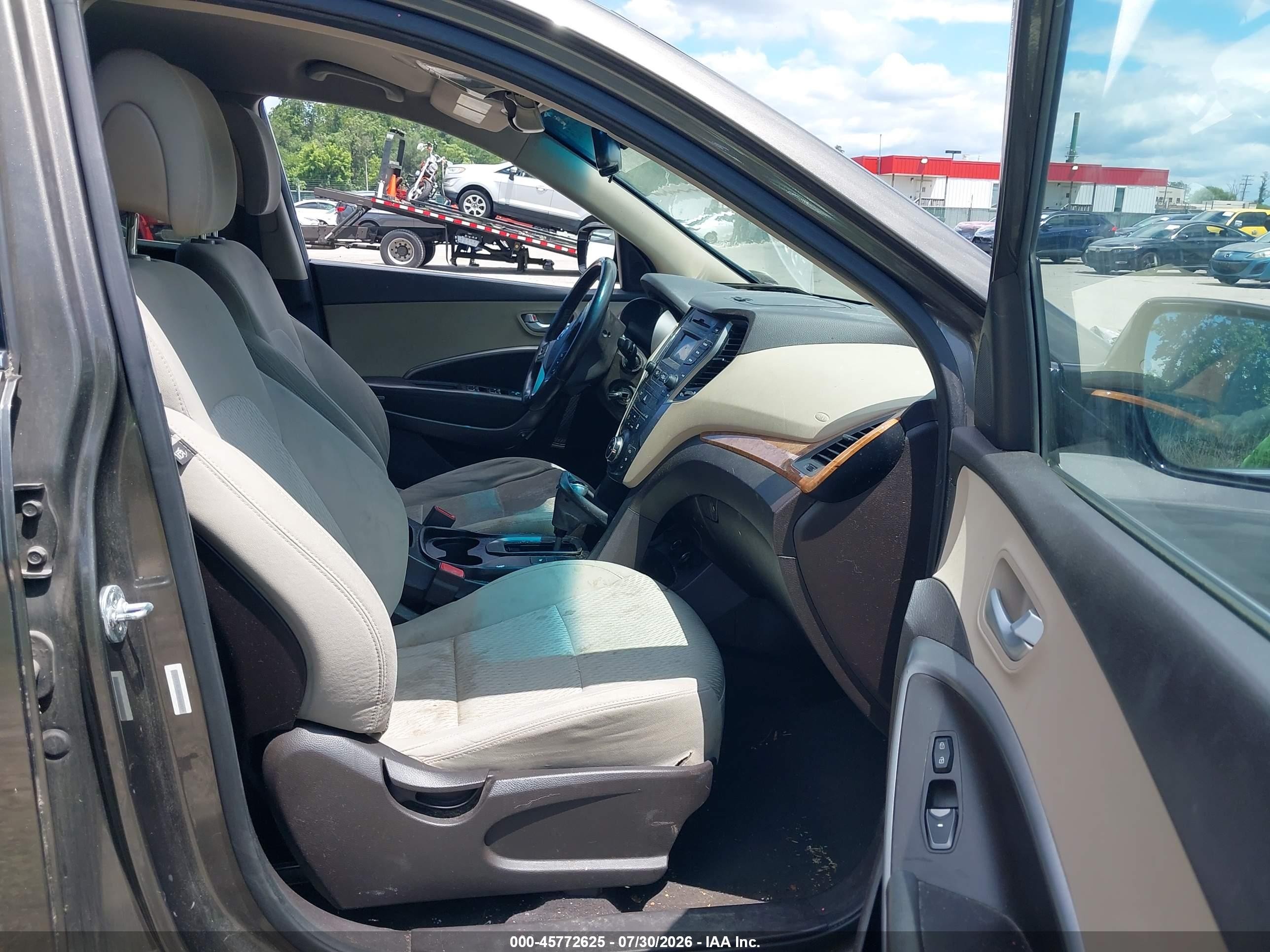 2014 Hyundai Santa Fe Sport 2.4l Коричневый vin: 5XYZUDLB8EG222559