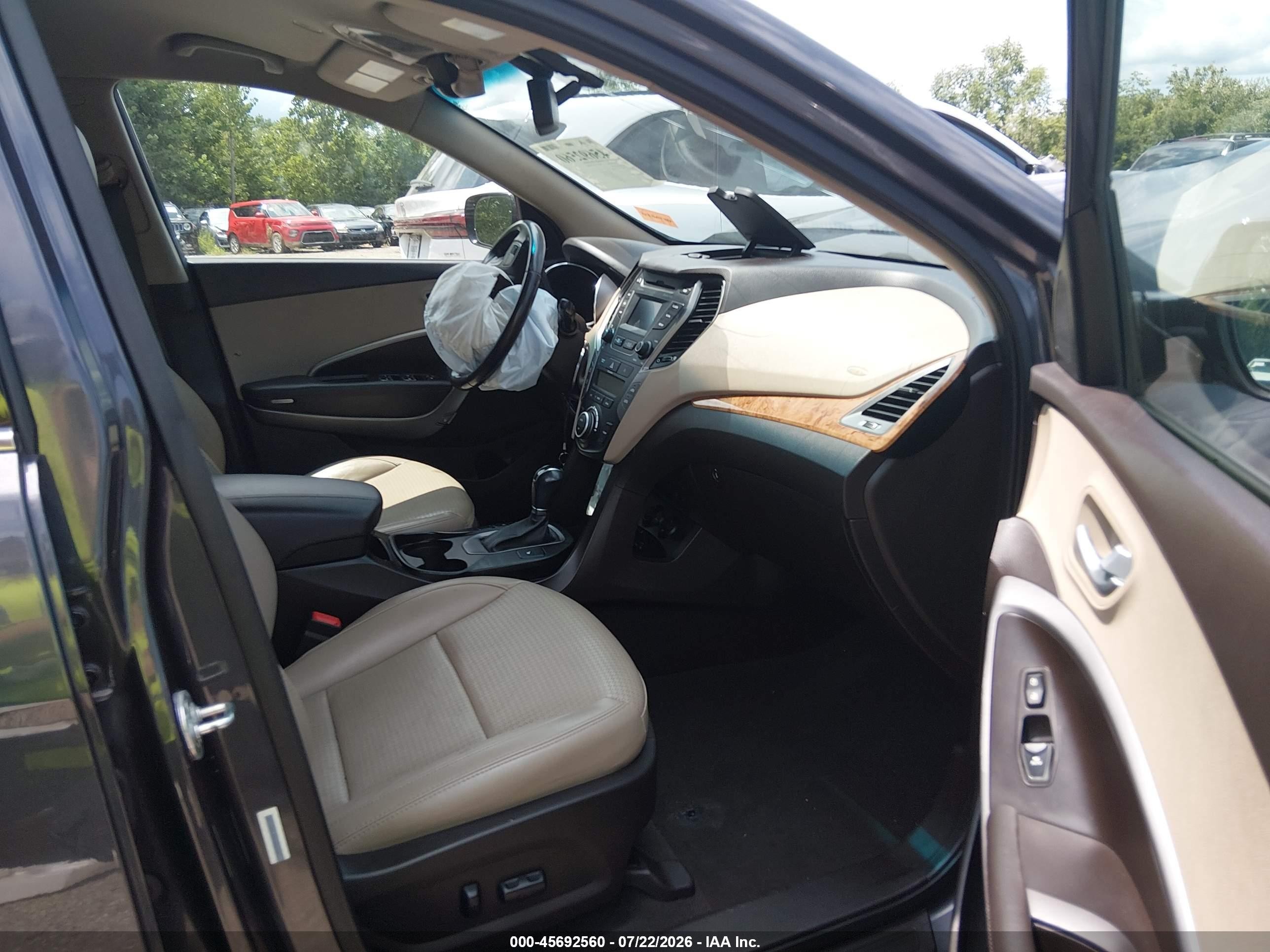 2015 Hyundai Santa Fe Sport 2.4l Серый vin: 5XYZUDLB8FG263887