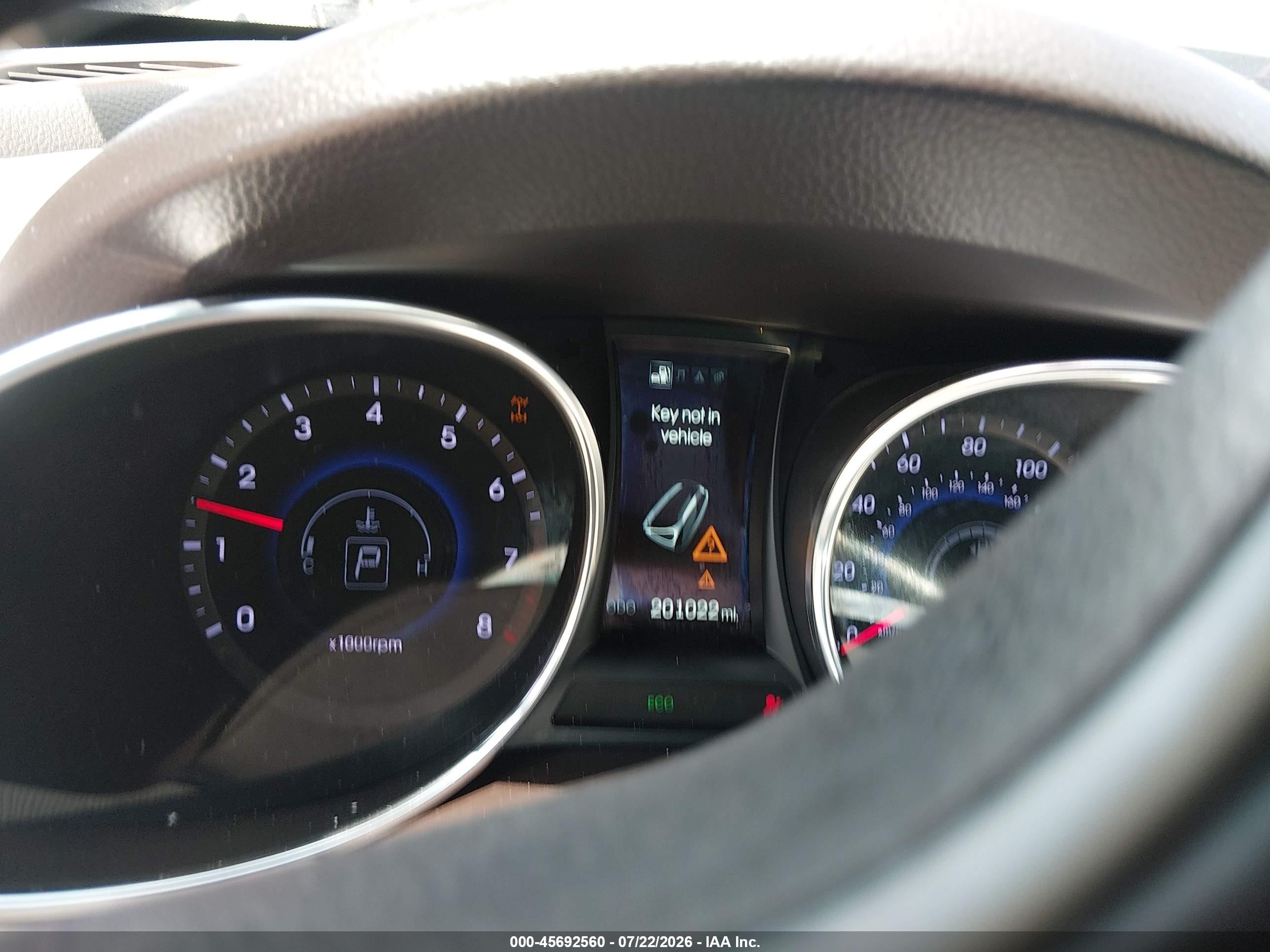 2015 Hyundai Santa Fe Sport 2.4l Серый vin: 5XYZUDLB8FG263887