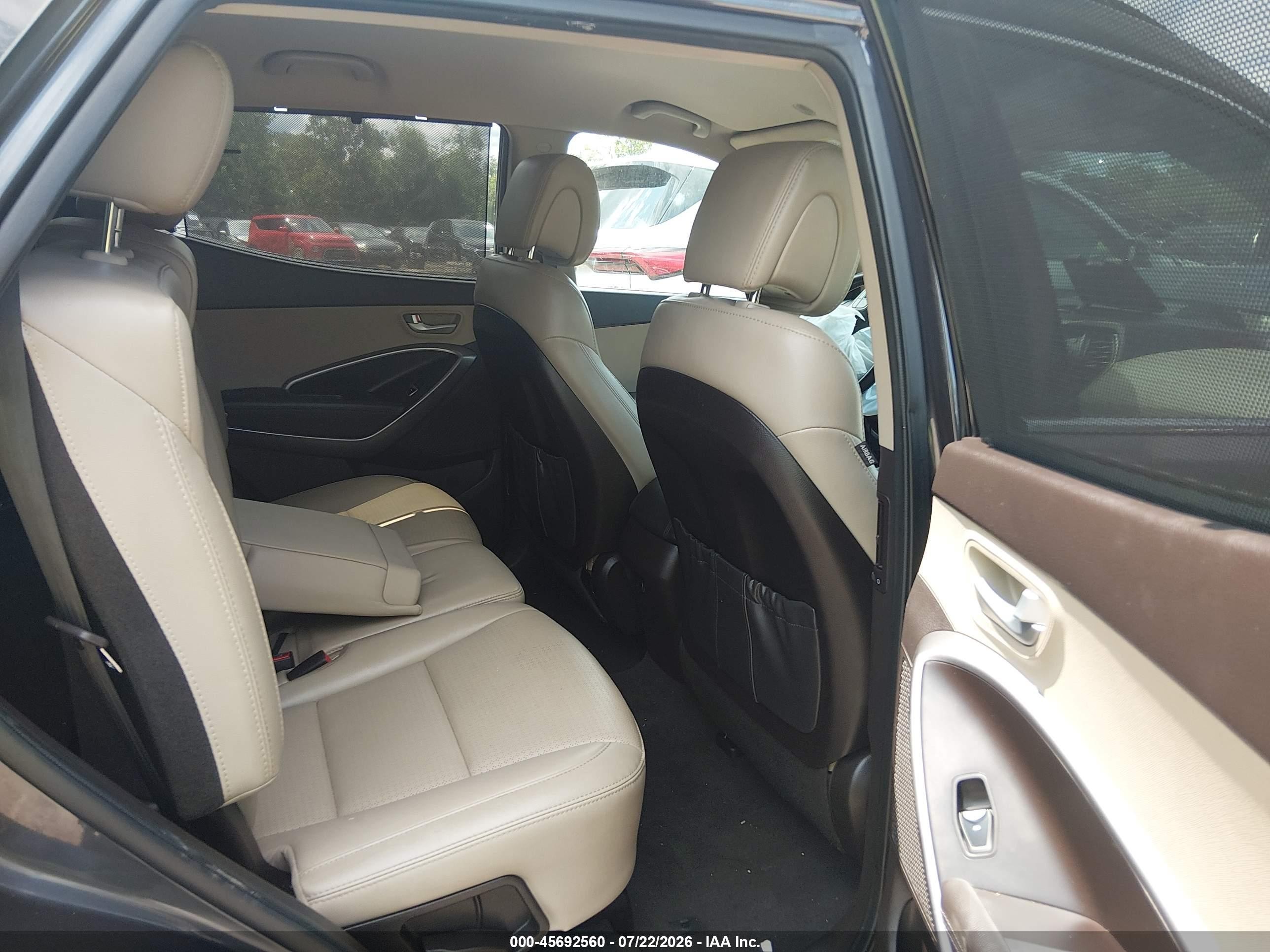2015 Hyundai Santa Fe Sport 2.4l Серый vin: 5XYZUDLB8FG263887
