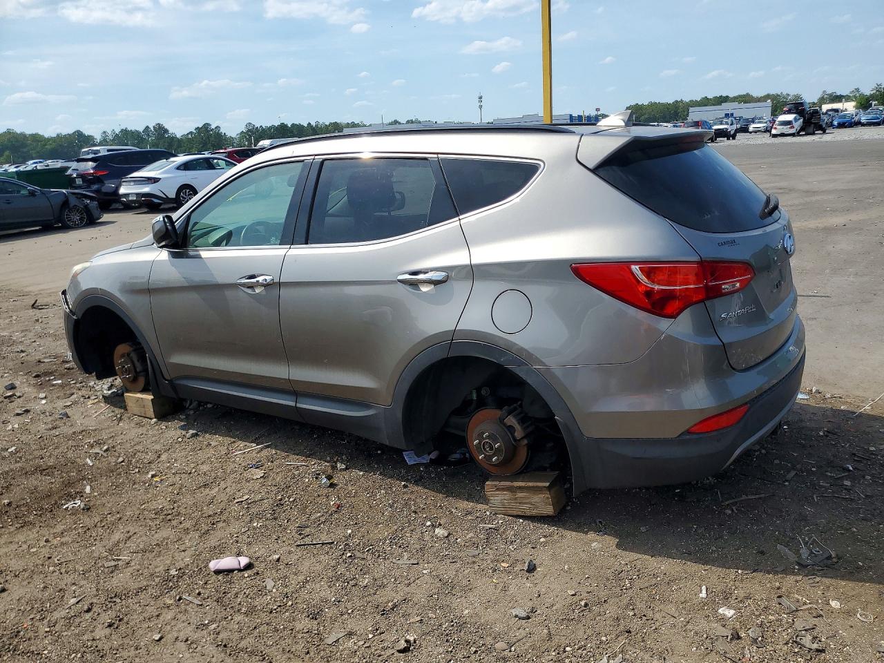 2015 Hyundai Santa Fe Sport 2.4l Gray vin: 5XYZUDLB8FG285193