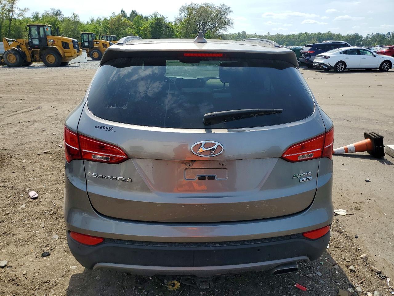 2015 Hyundai Santa Fe Sport 2.4l Gray vin: 5XYZUDLB8FG285193