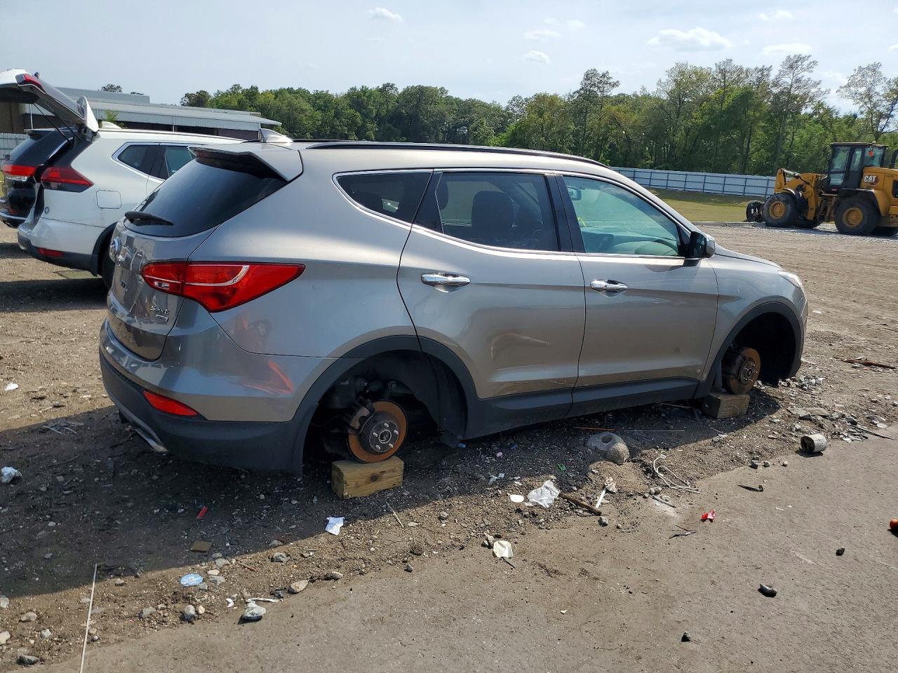 2015 Hyundai Santa Fe Sport 2.4l Gray vin: 5XYZUDLB8FG285193