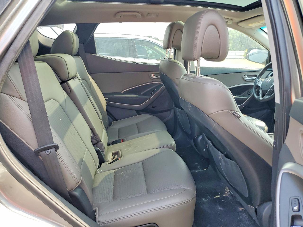 2015 Hyundai Santa Fe Sport 2.4l Gray vin: 5XYZUDLB8FG285193