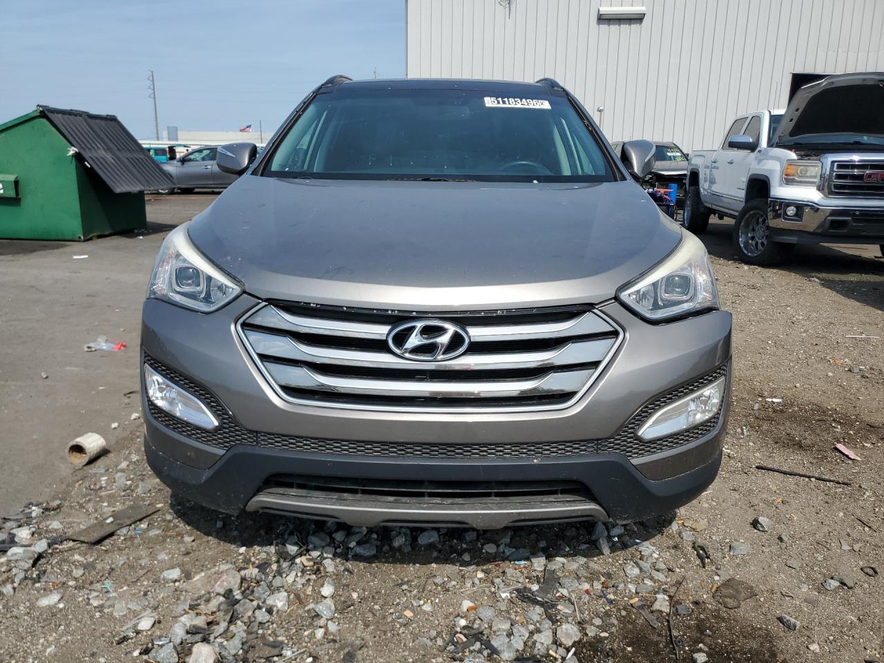 2015 Hyundai Santa Fe Sport 2.4l Gray vin: 5XYZUDLB8FG285193 Damage: Hood, Chipped, 4