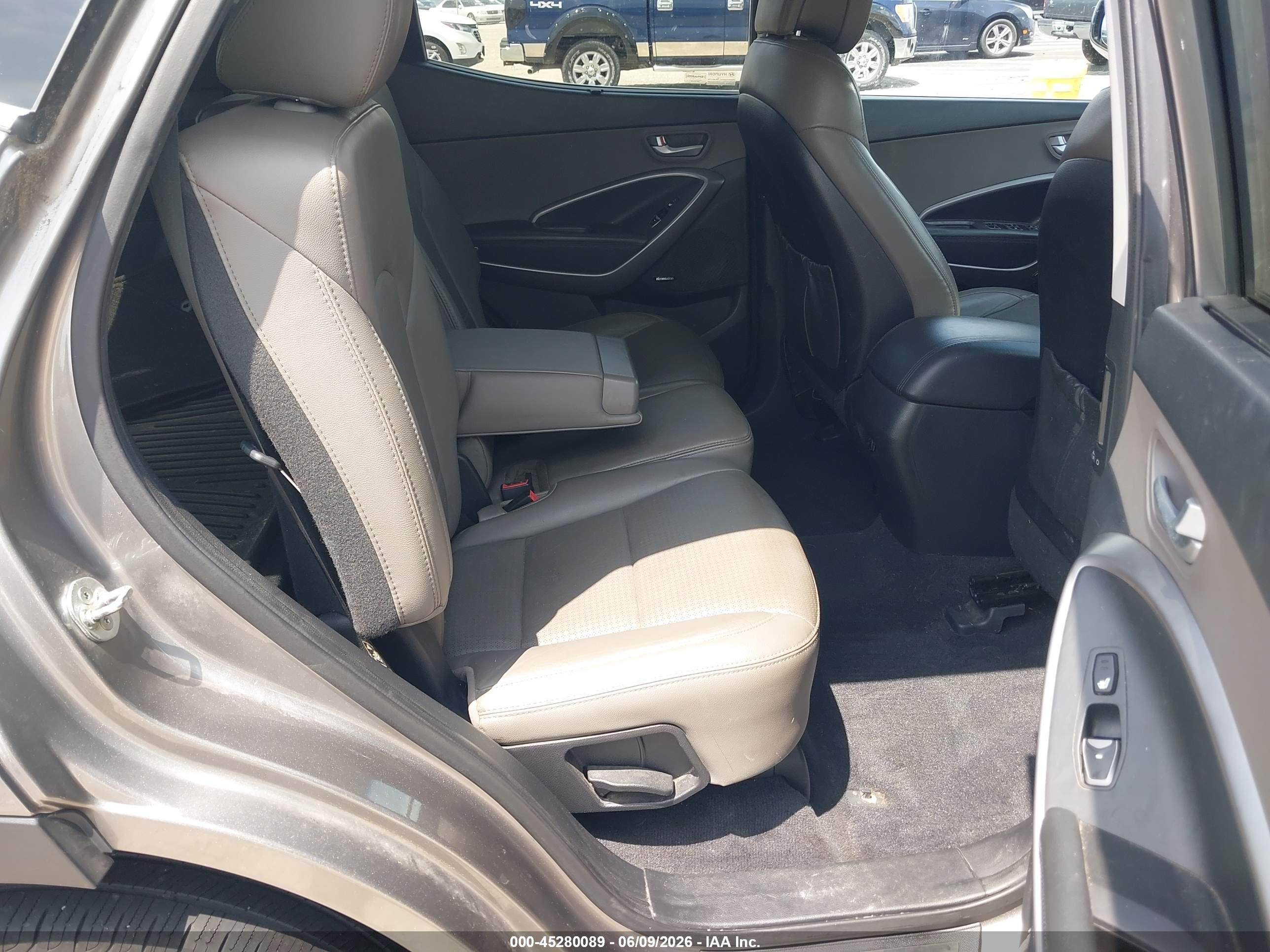 2016 Hyundai Santa Fe Sport 2.4l Gray vin: 5XYZUDLB8GG362100