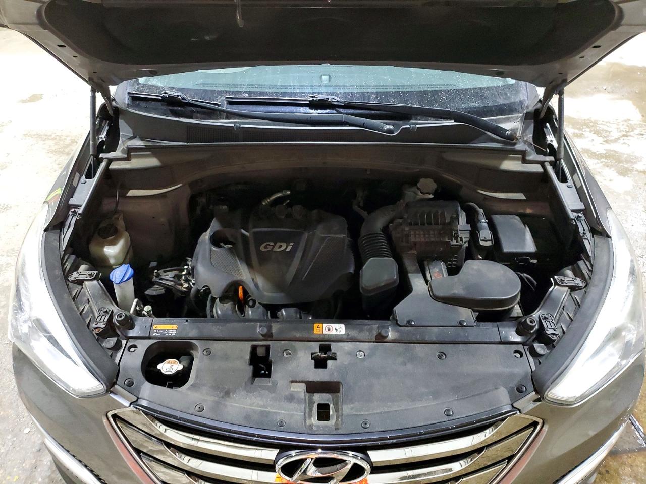 2013 Hyundai Santa Fe Sport 2.4l Gray vin: 5XYZUDLB9DG005729