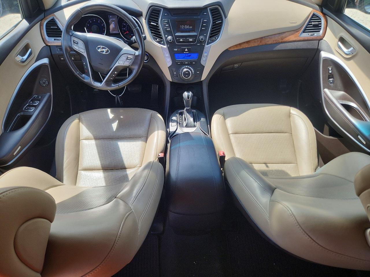2013 Hyundai Santa Fe Sport 2.4l White vin: 5XYZUDLB9DG056860