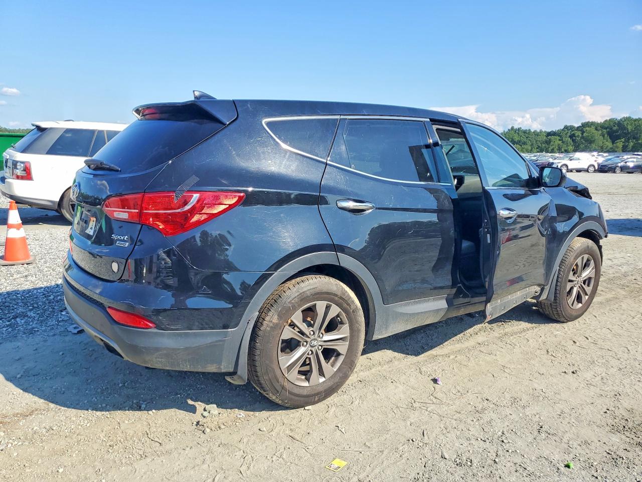 2013 Hyundai Santa Fe Sport 2.4l Black vin: 5XYZUDLB9DG119102