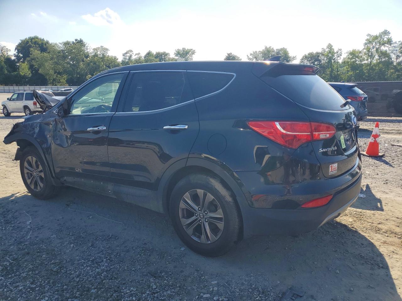 2013 Hyundai Santa Fe Sport 2.4l Black vin: 5XYZUDLB9DG119102