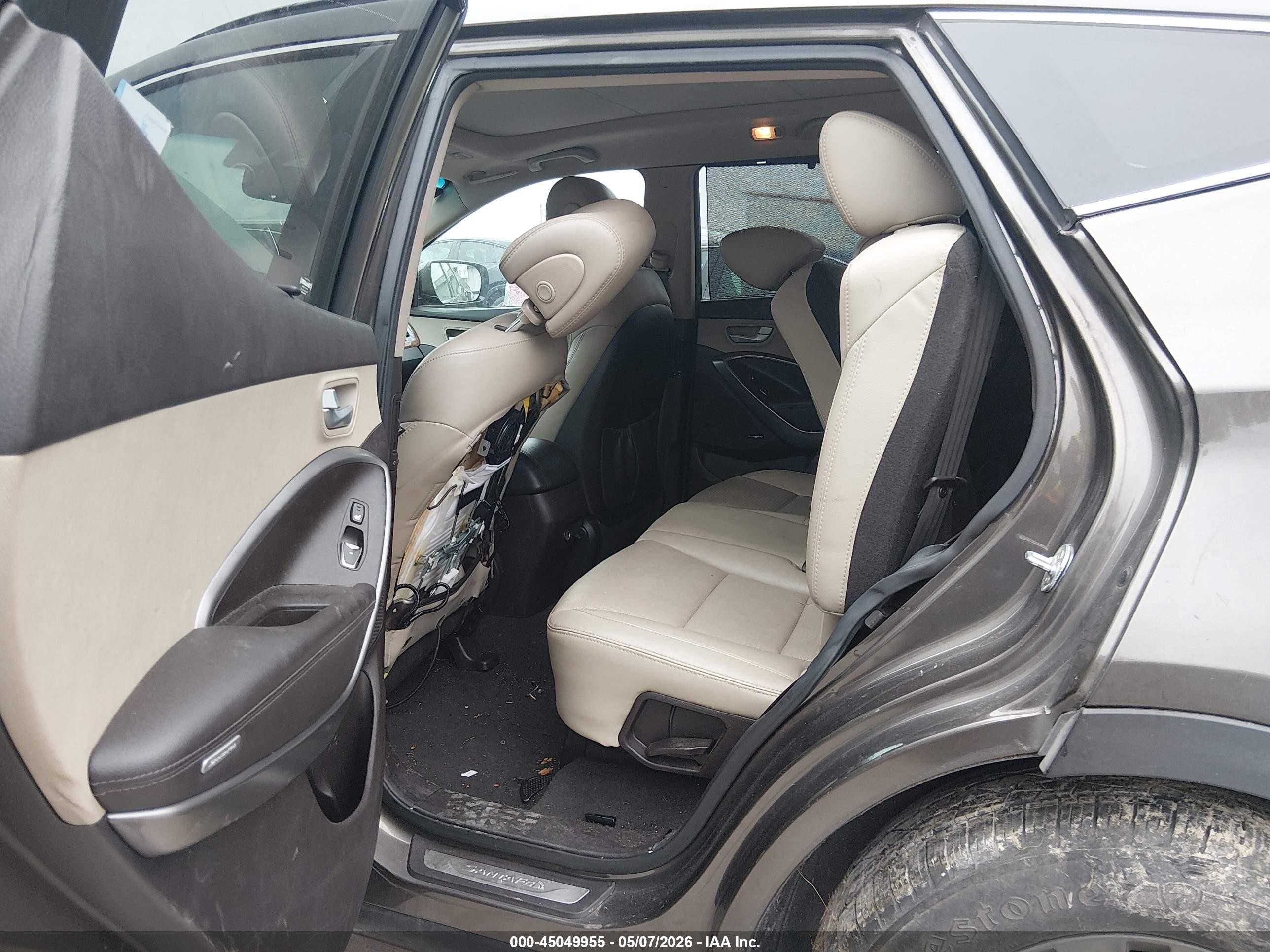 2014 Hyundai Santa Fe Sport 2.4l Коричневый vin: 5XYZUDLB9EG138184