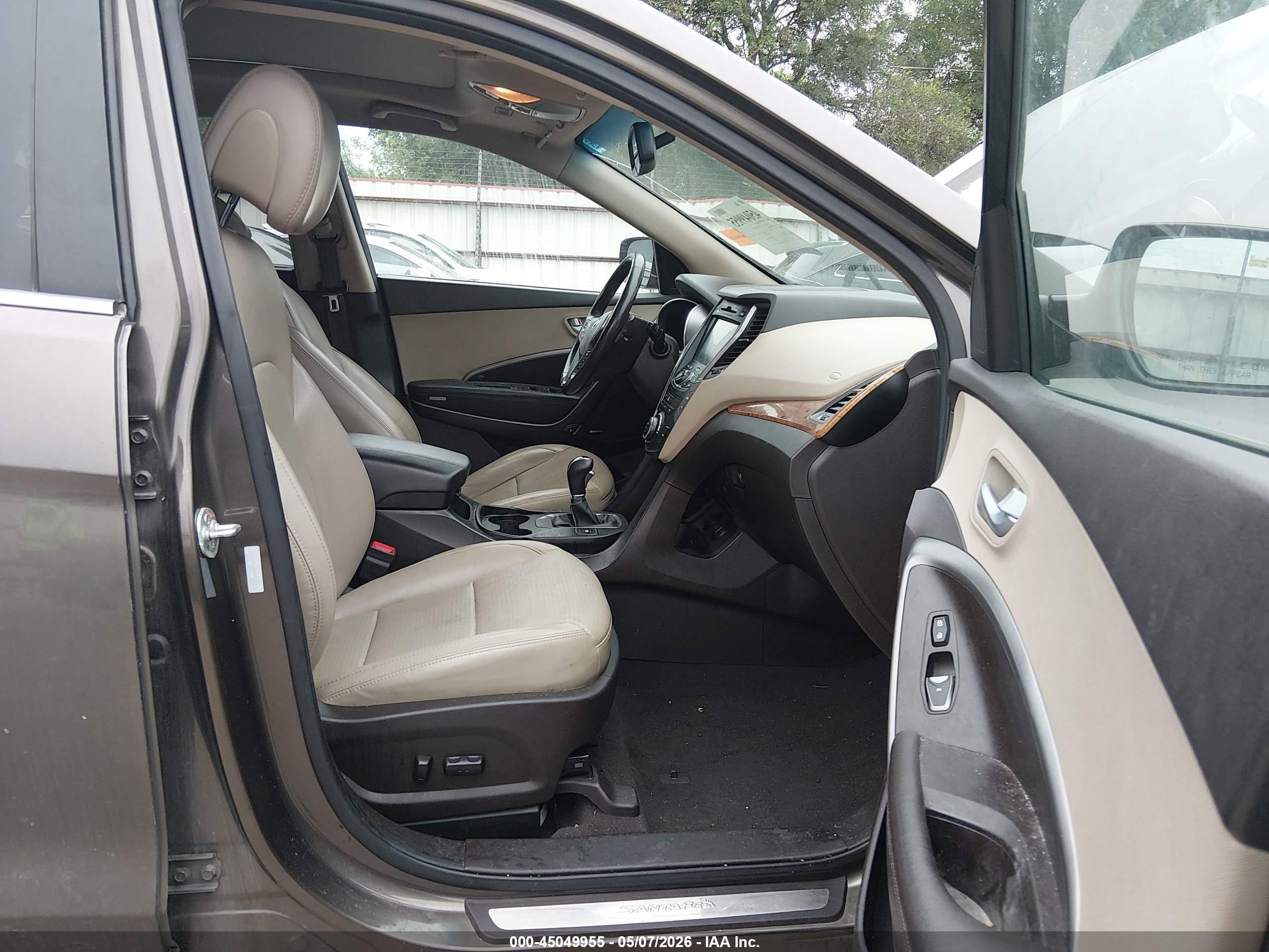 2014 Hyundai Santa Fe Sport 2.4l Коричневый vin: 5XYZUDLB9EG138184