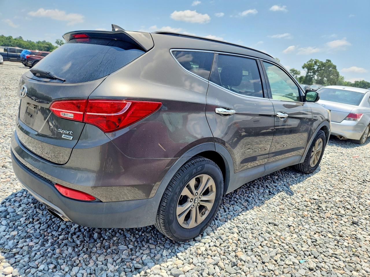 2014 Hyundai Santa Fe Sport 2.4l Charcoal vin: 5XYZUDLB9EG183772