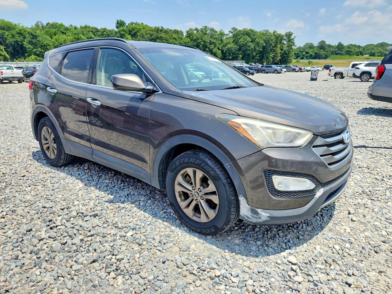 2014 Hyundai Santa Fe Sport 2.4l Charcoal vin: 5XYZUDLB9EG183772