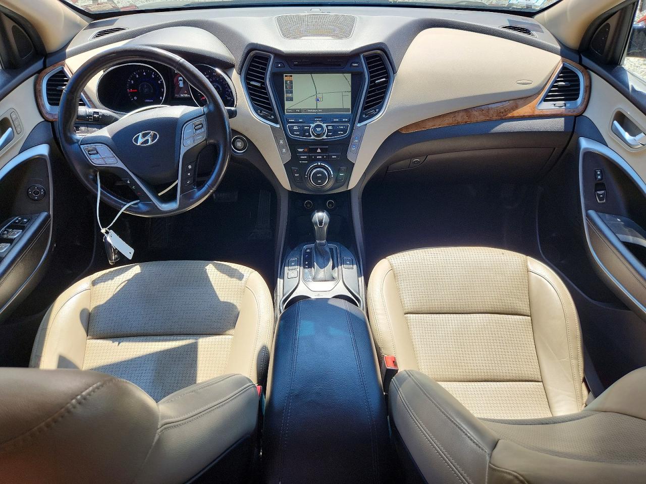 2014 Hyundai Santa Fe Sport 2.4l Оранжевый vin: 5XYZUDLB9EG186266