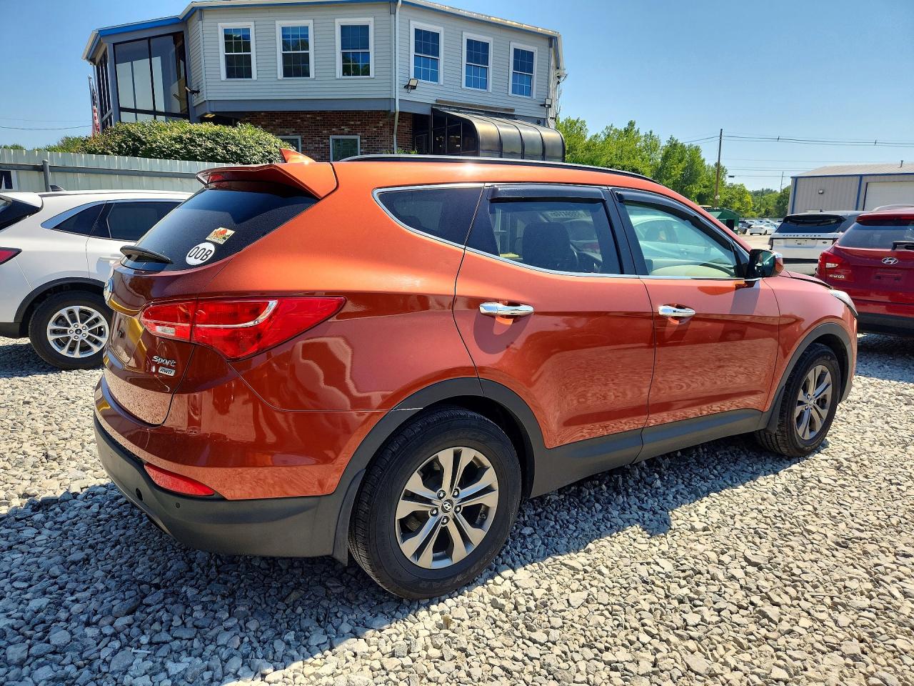 2014 Hyundai Santa Fe Sport 2.4l Оранжевый vin: 5XYZUDLB9EG186266