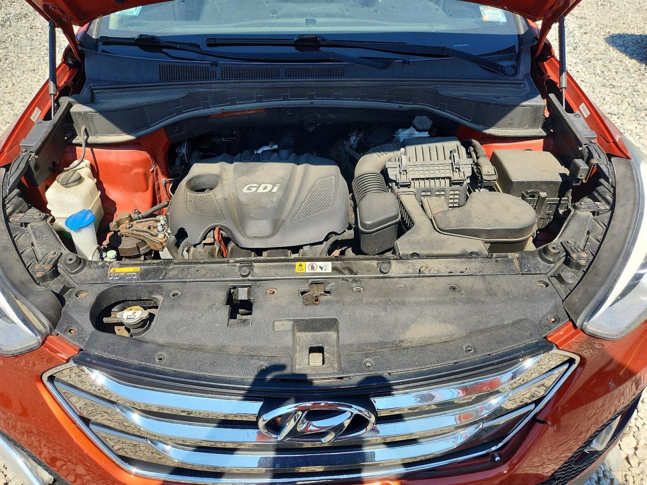 2014 Hyundai Santa Fe Sport 2.4l Оранжевый vin: 5XYZUDLB9EG186266