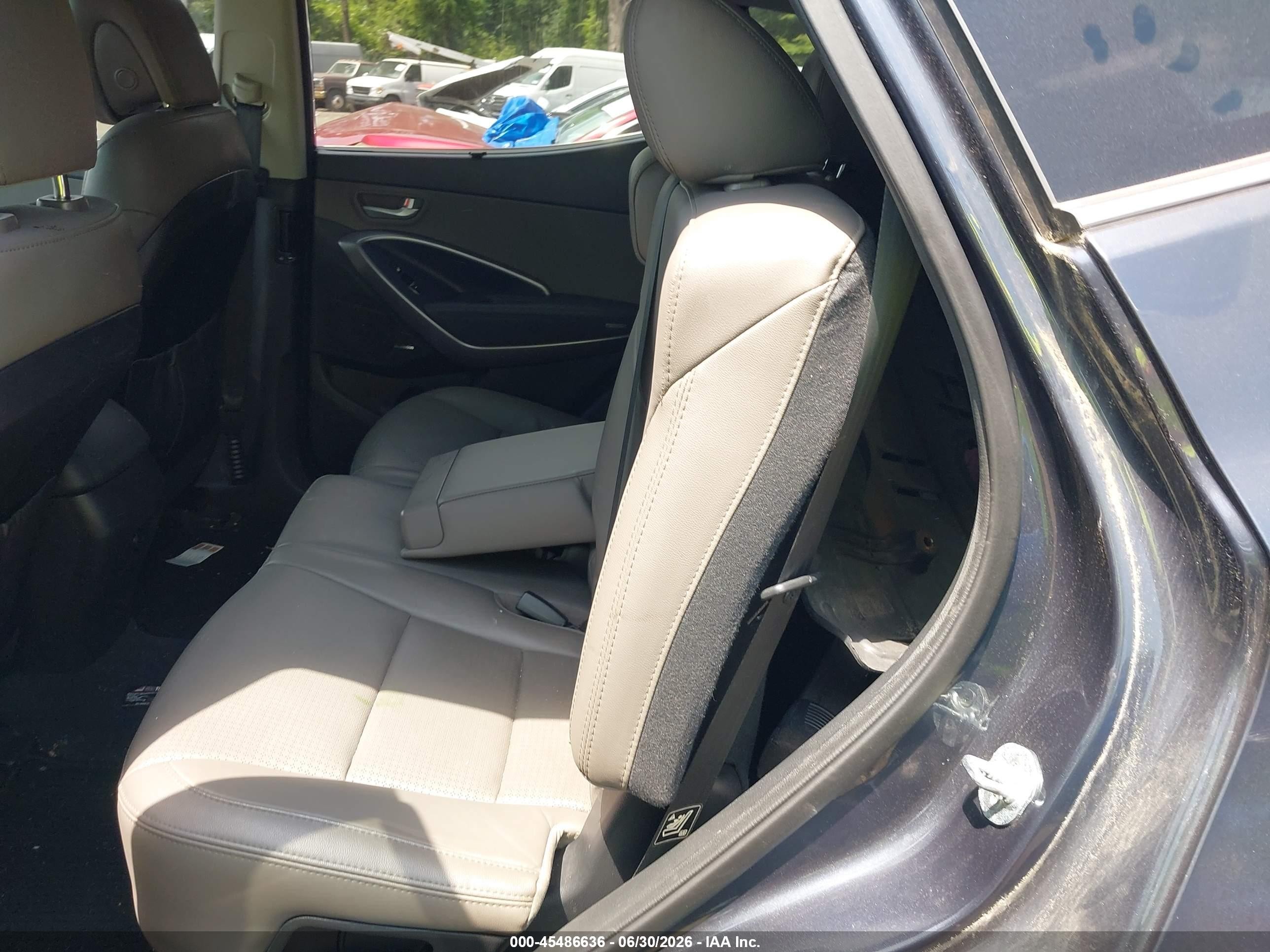 2015 Hyundai Santa Fe Sport 2.4l Gray vin: 5XYZUDLB9FG275241