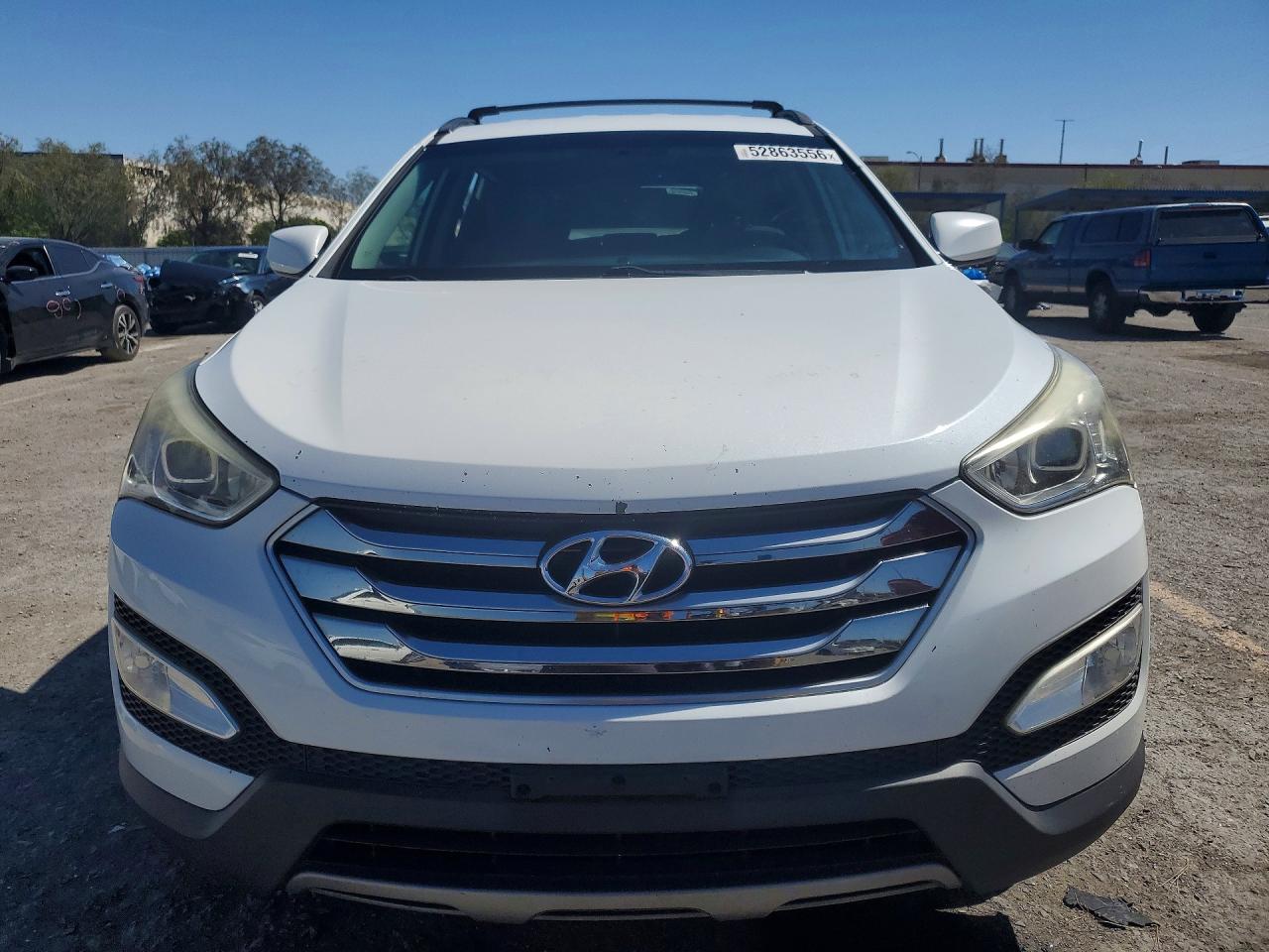 2015 Hyundai Santa Fe Sport 2.4l Белый vin: 5XYZUDLB9FG276292