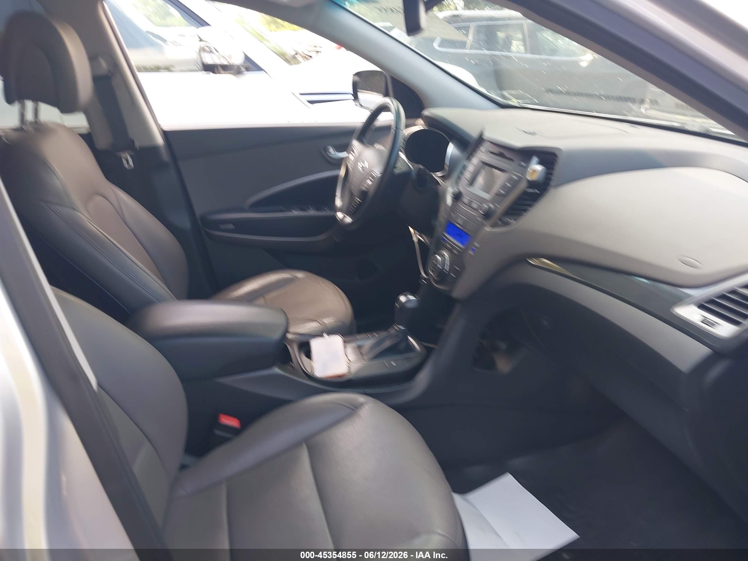 2015 Hyundai Santa Fe Sport 2.4l Silver vin: 5XYZUDLB9FG285686