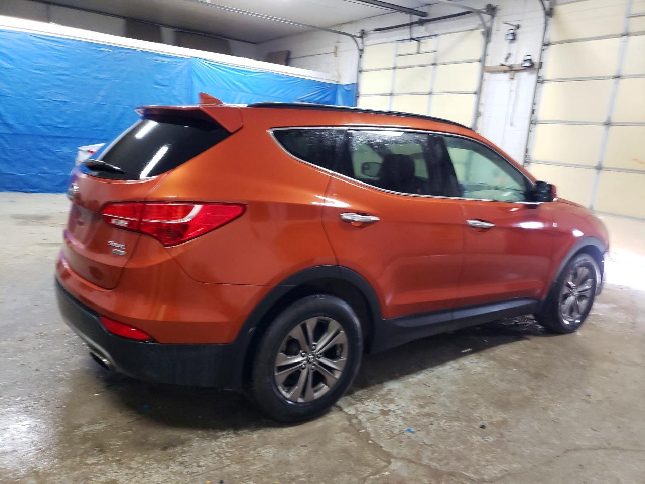 2013 Hyundai Santa Fe Sport 2.4l Оранжевый vin: 5XYZUDLBXDG055832
