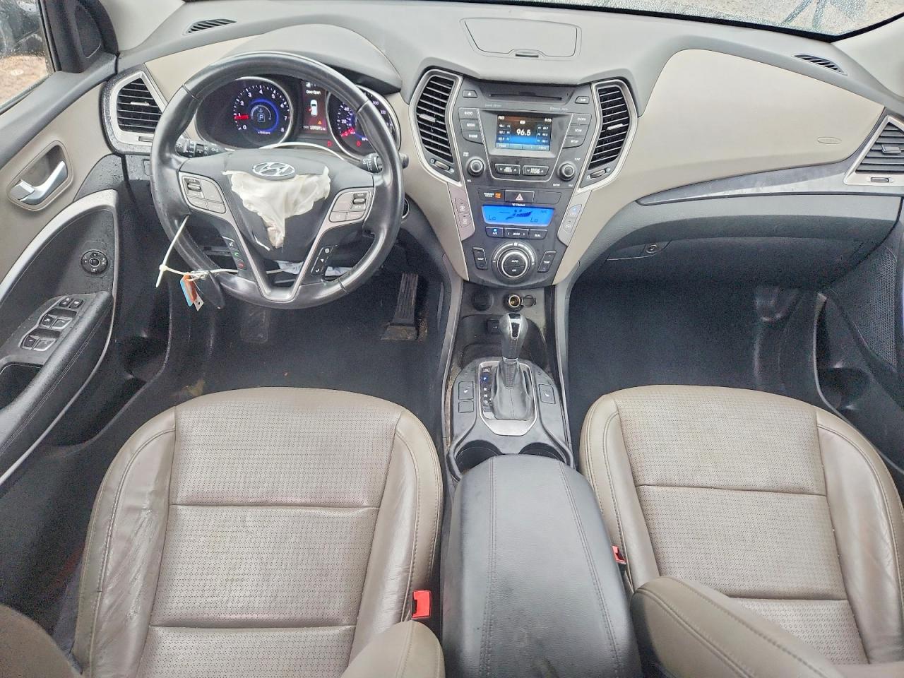 2013 Hyundai Santa Fe Sport 2.4l Silver vin: 5XYZUDLBXDG099278