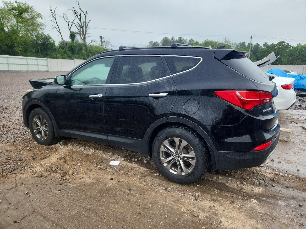 2013 Hyundai Santa Fe Sport 2.4l Silver vin: 5XYZUDLBXDG099278