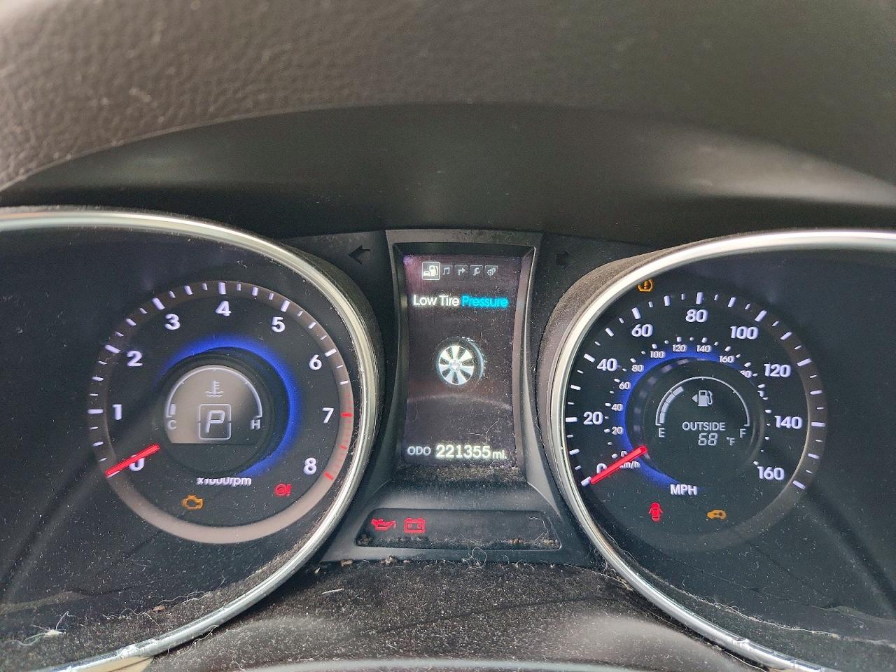 2013 Hyundai Santa Fe Sport 2.4l Red vin: 5XYZUDLBXDG107654