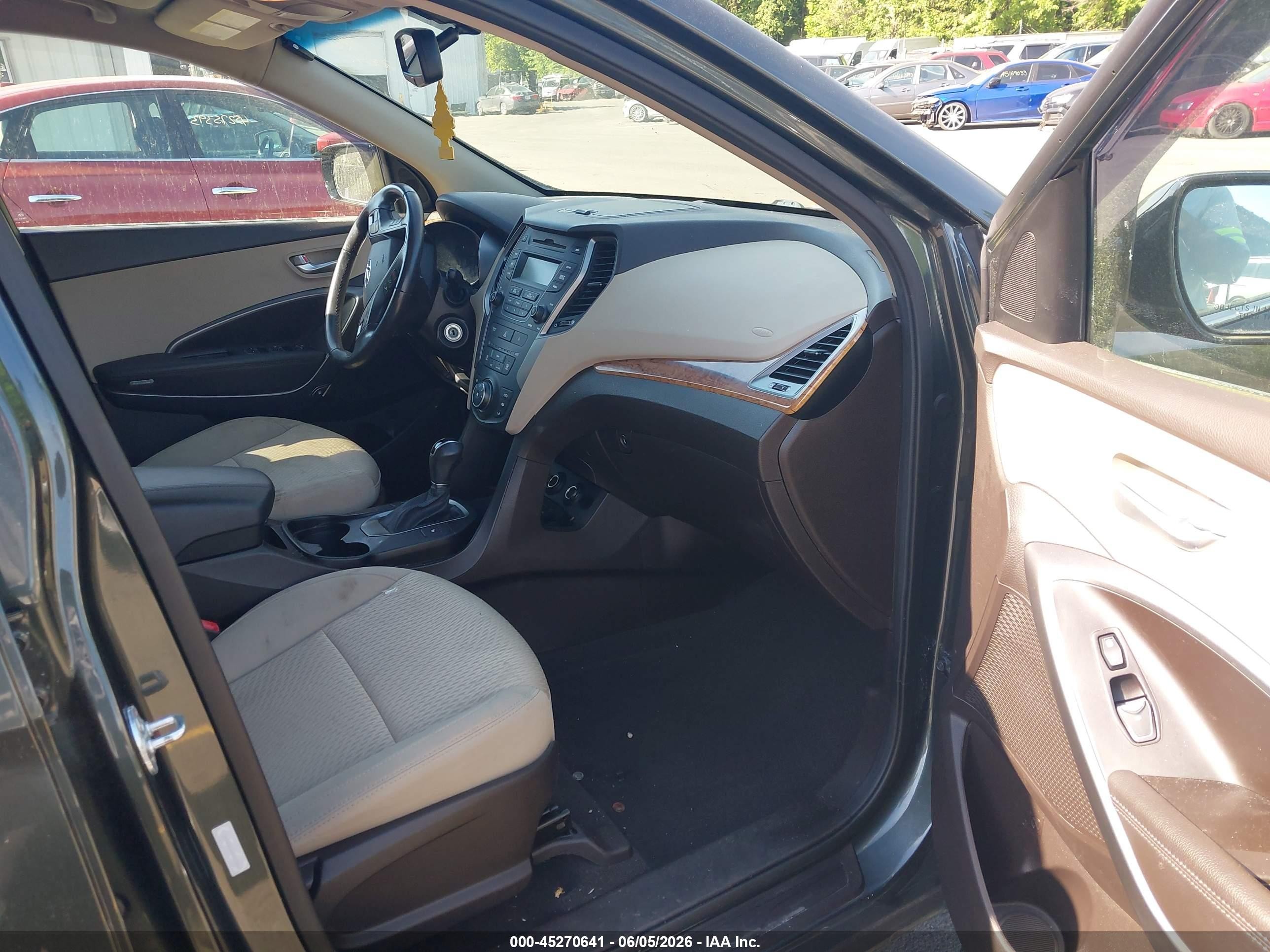 2013 Hyundai Santa Fe Sport Серый vin: 5XYZUDLBXDG108660