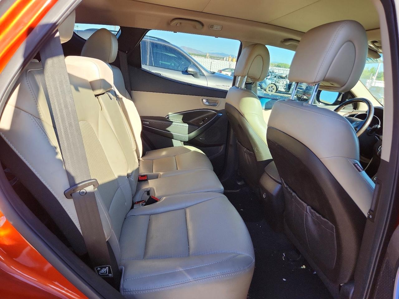 2013 Hyundai Santa Fe Sport 2.4l Orange vin: 5XYZUDLBXDG117570