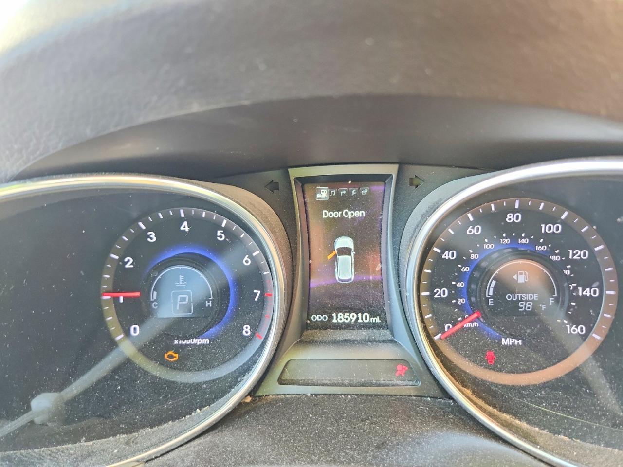 2013 Hyundai Santa Fe Sport 2.4l Orange vin: 5XYZUDLBXDG117570