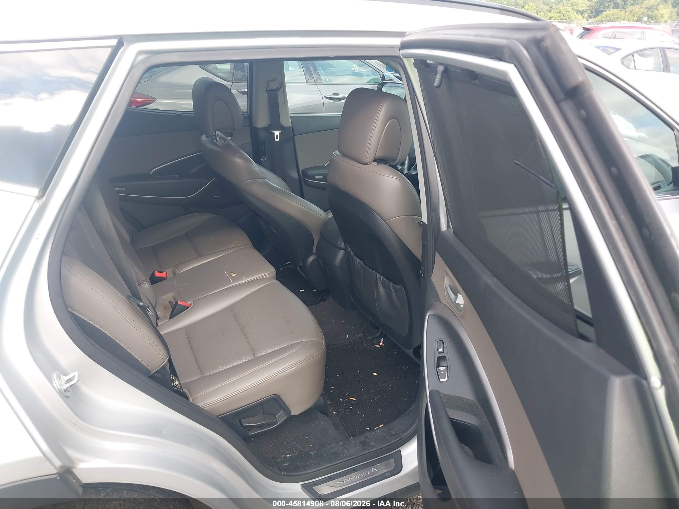 2014 Hyundai Santa Fe Sport 2.4l Silver vin: 5XYZUDLBXEG157049